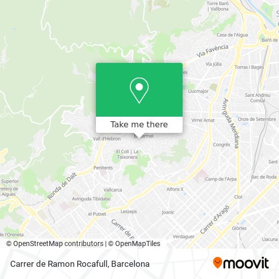 Carrer de Ramon Rocafull map