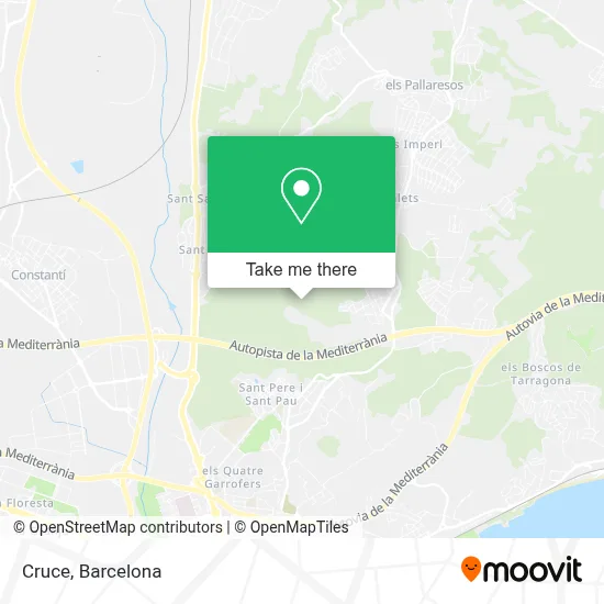 Cruce map