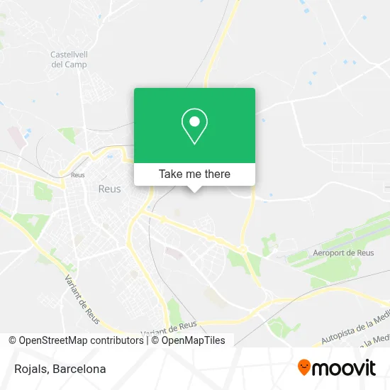 Rojals map