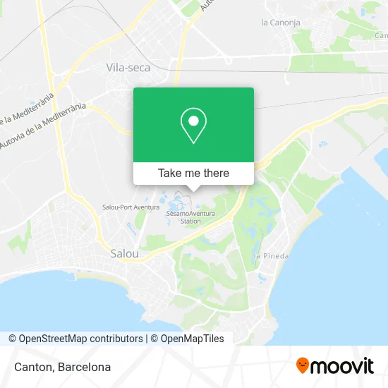 Canton map