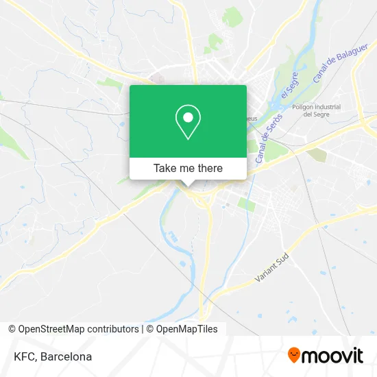 Kfc map