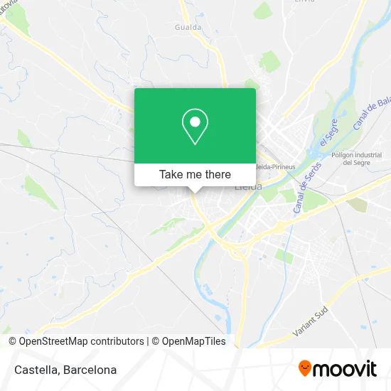 Castella map