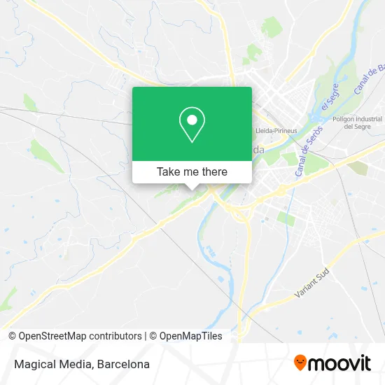 Magical Media map