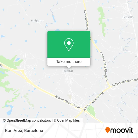 Bon Area map