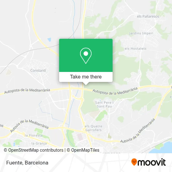 Fuente map