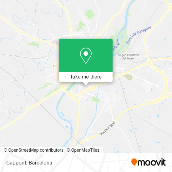 Cappont map