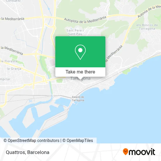 Quattros map