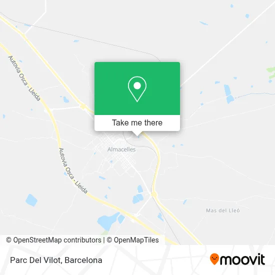 Parc Del Vilot map