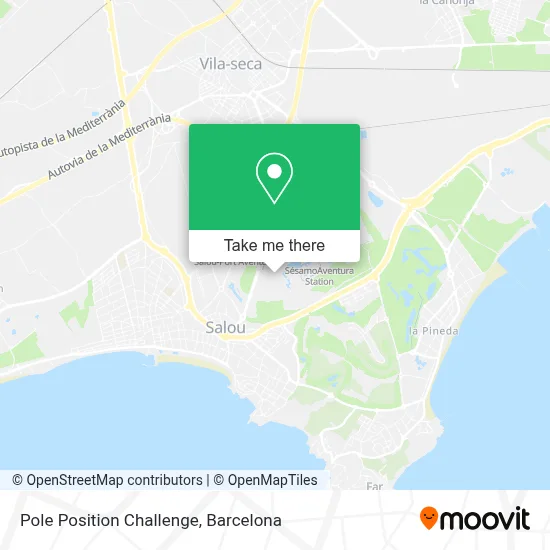 Pole Position Challenge map
