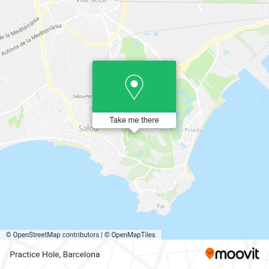 Practice Hole map