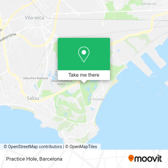 Practice Hole map