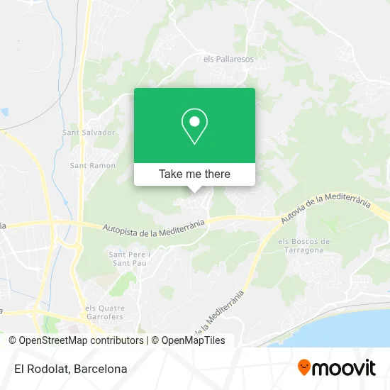 El Rodolat map