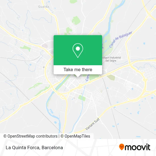 La Quinta Forca map