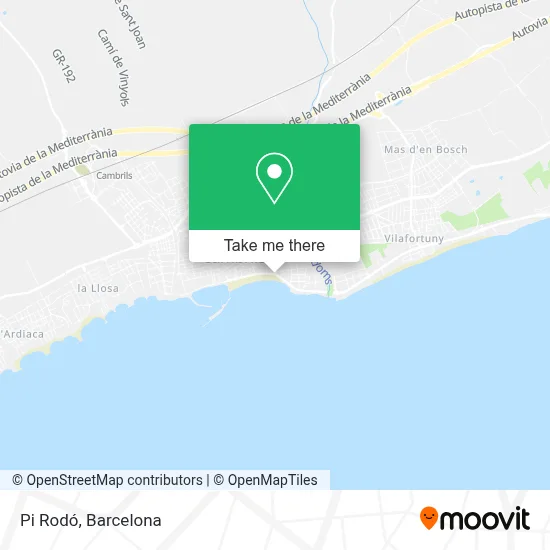 Pi Rodó map