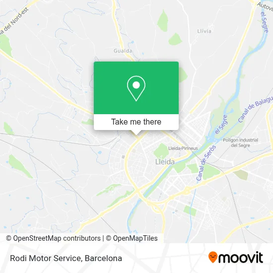 Rodi Motor Service map