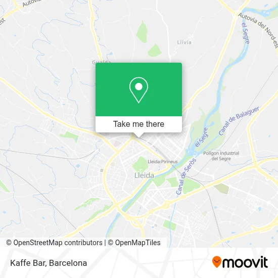 Kaffe Bar map