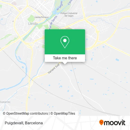 Puigdevall map