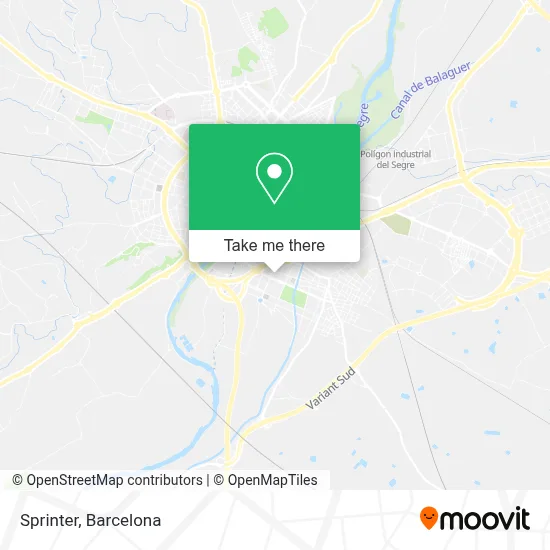 Sprinter map