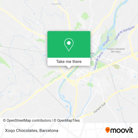 Xoqo Chocolates map