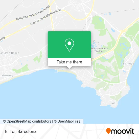 El Tor map