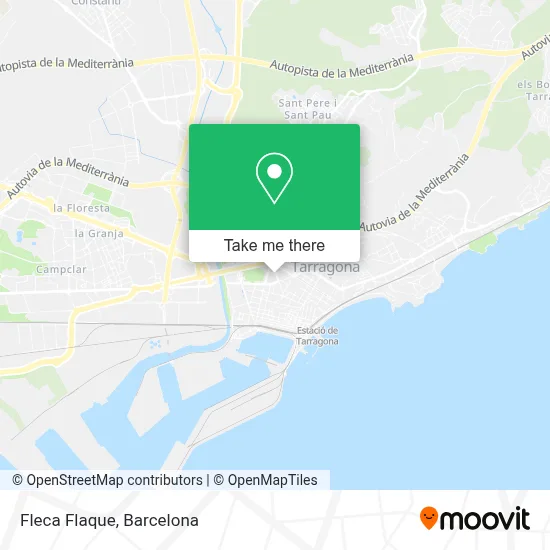 Fleca Flaque map