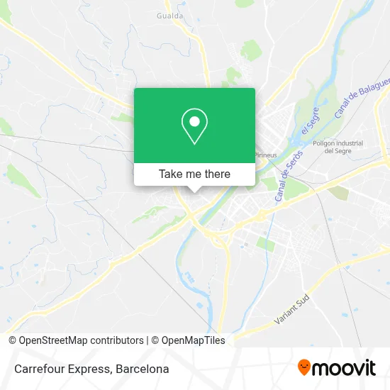 Carrefour Express map