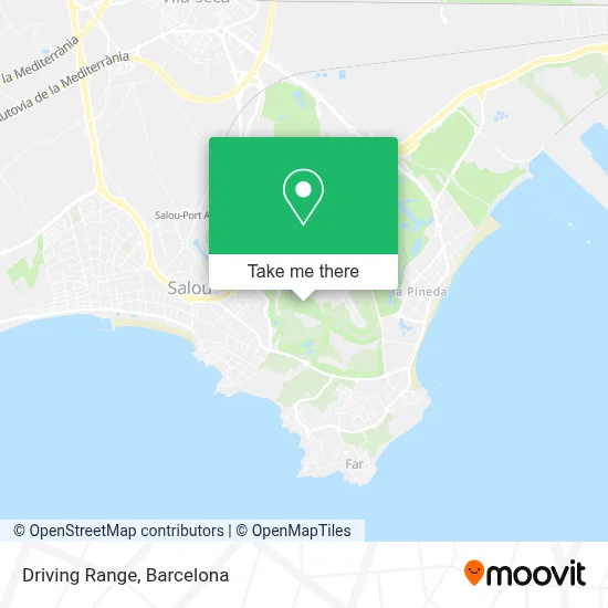 Driving Range map