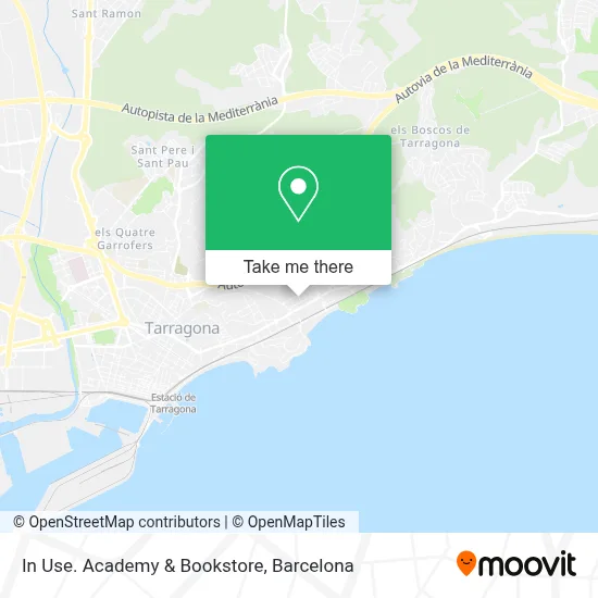 In Use. Academy & Bookstore map