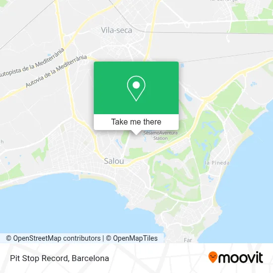 Pit Stop Record map