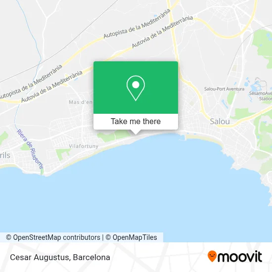 Cesar Augustus map