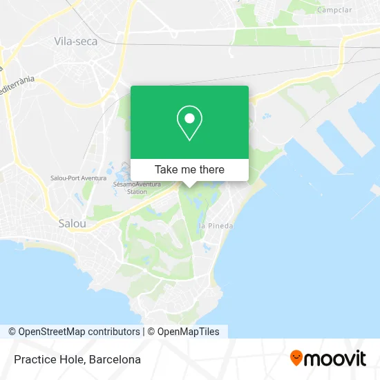 Practice Hole map