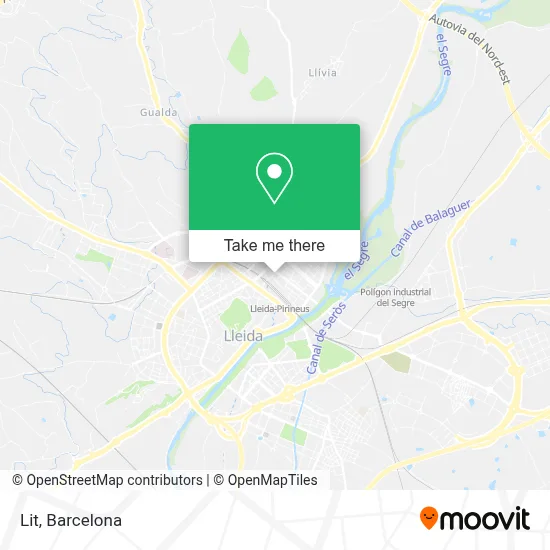 Lit map