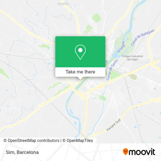 Sim map