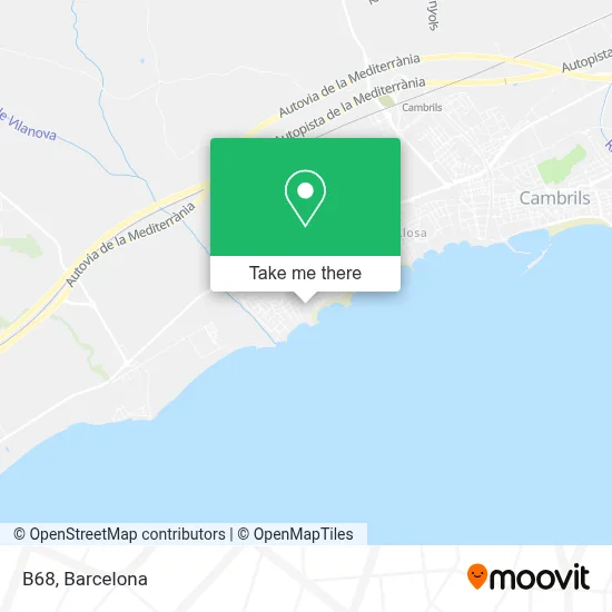B68 map
