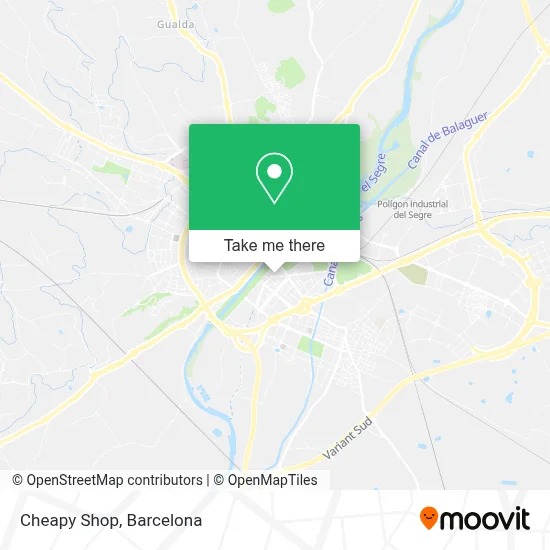 Cheapy Shop map