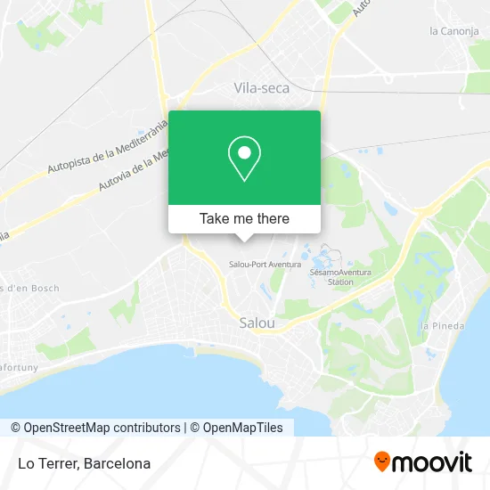 Lo Terrer map