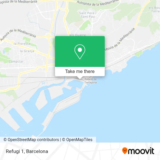 Refugi 1 map
