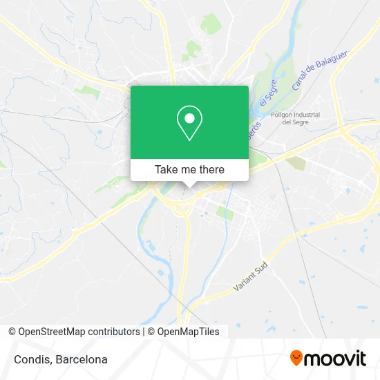 Condis map