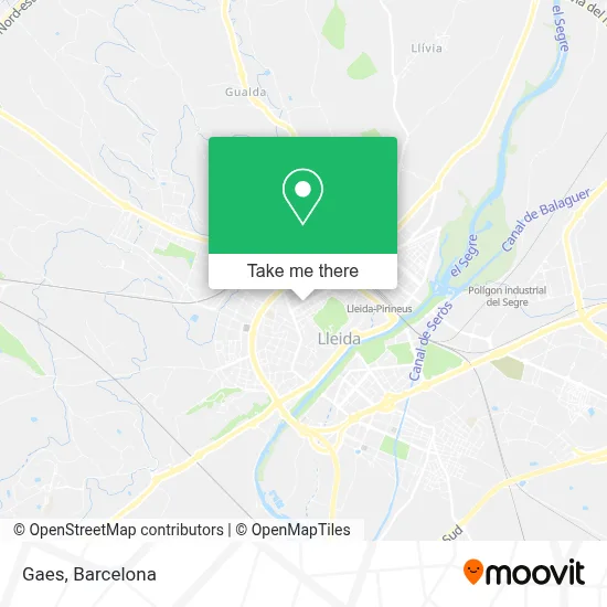 Gaes map