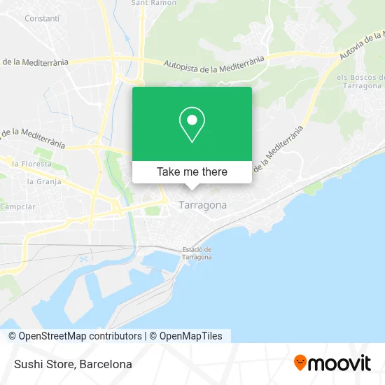 Sushi Store map