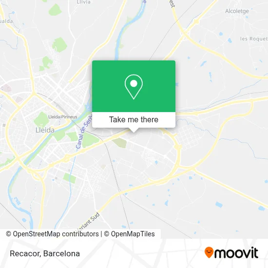 Recacor map