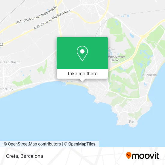 Creta map