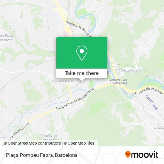 Plaça Pompeu Fabra map
