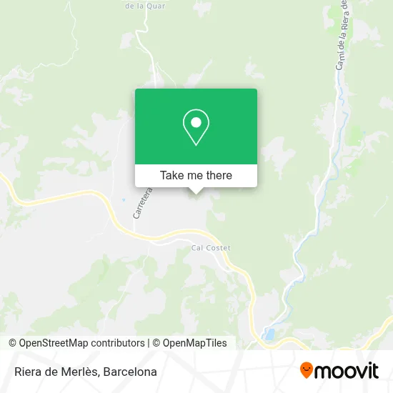 Riera de Merlès map