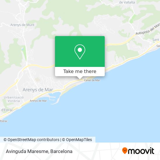 Avinguda Maresme map