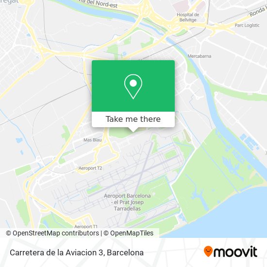 Carretera de la Aviacion 3 map