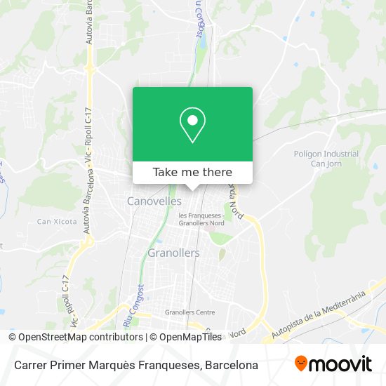 Carrer Primer Marquès Franqueses map