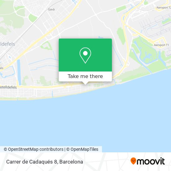 Carrer de Cadaqués 8 map