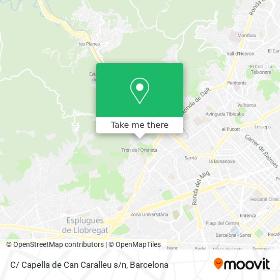 C/ Capella de Can Caralleu s/n map