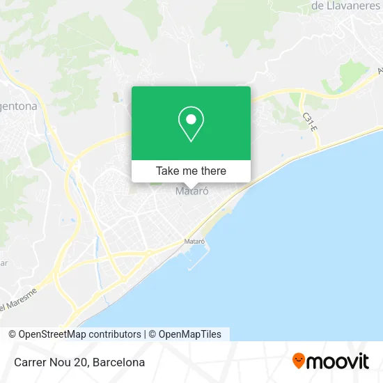 Carrer Nou 20 map